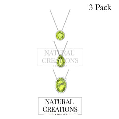 peridot pendant