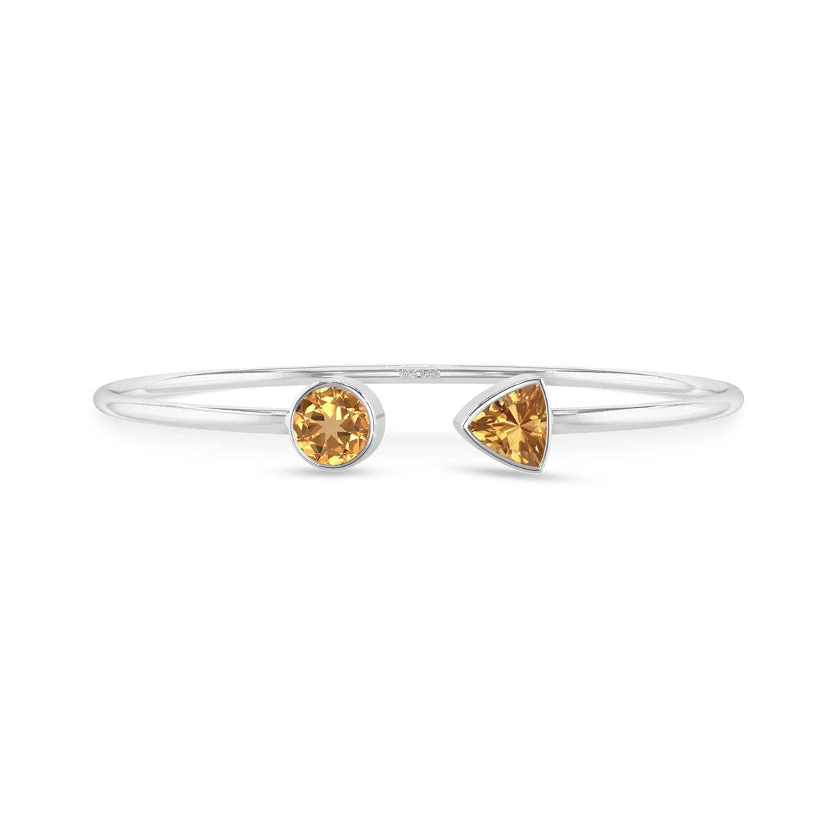 citrine cut bracelet