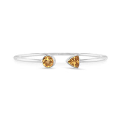 citrine cut bracelet