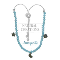 amazonite cut bracelet