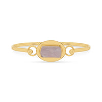 morganite rough bracelet