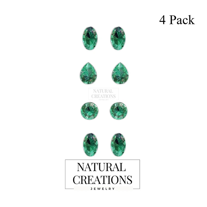emerald earrings 