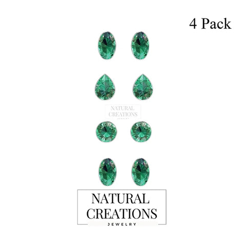emerald earrings 