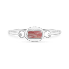 rhodochrosite rough bracelet