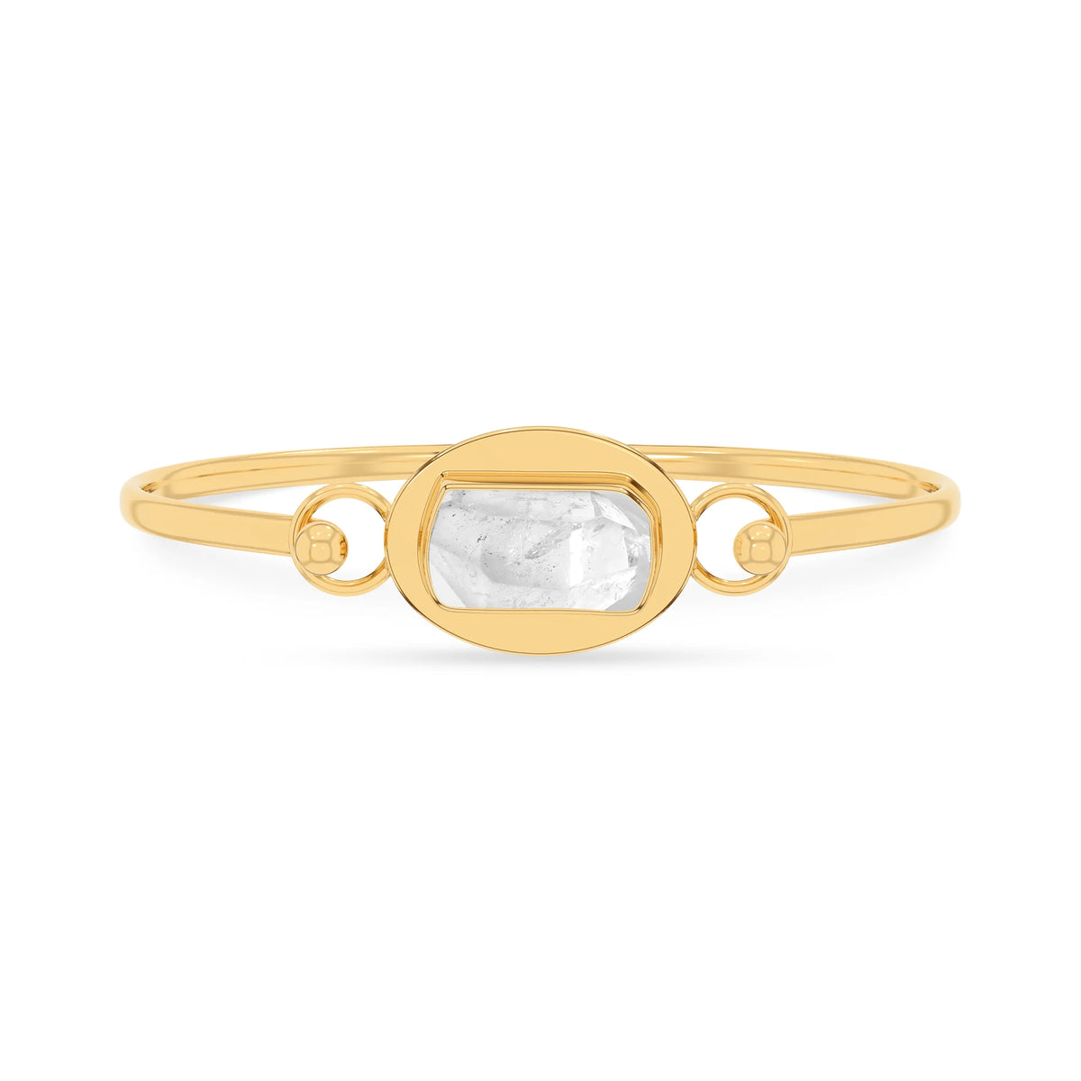 herkimer rough bracelet