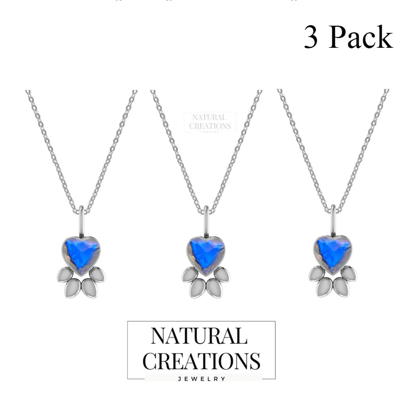 rainbow moonstone pendant