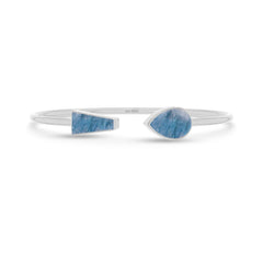 blue moonstone cab bracelet