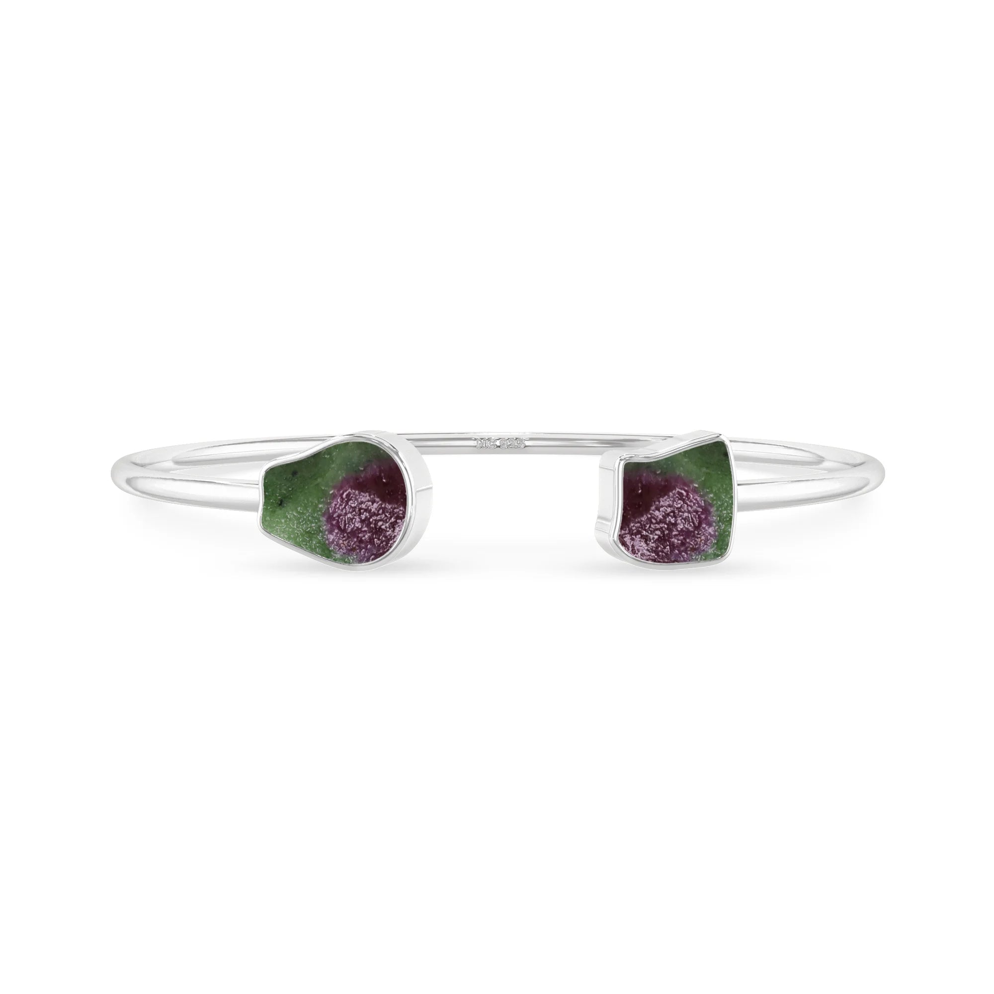 ruby zoisite twister bracelet
