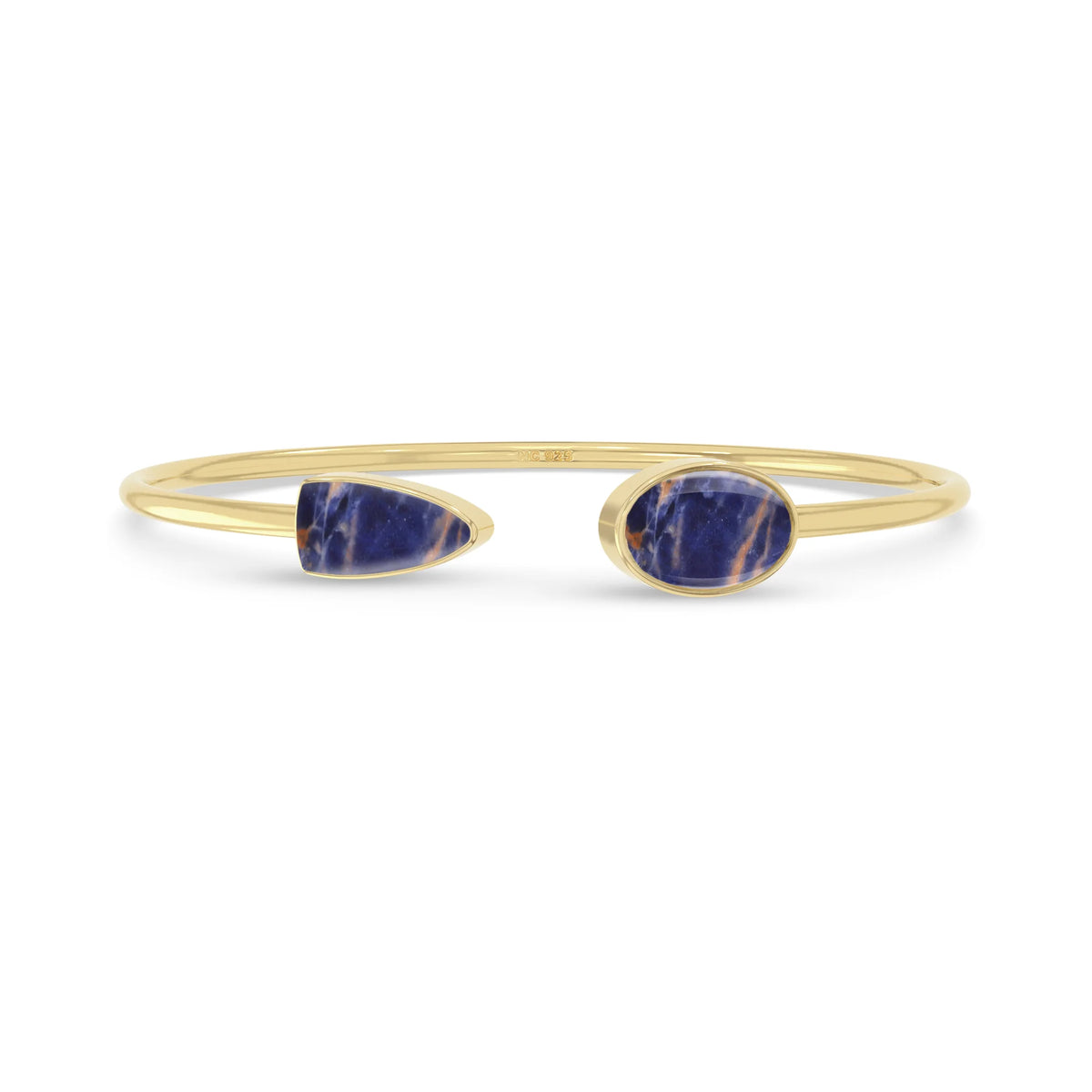 sodalite cab bracelet