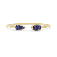 sodalite cab bracelet