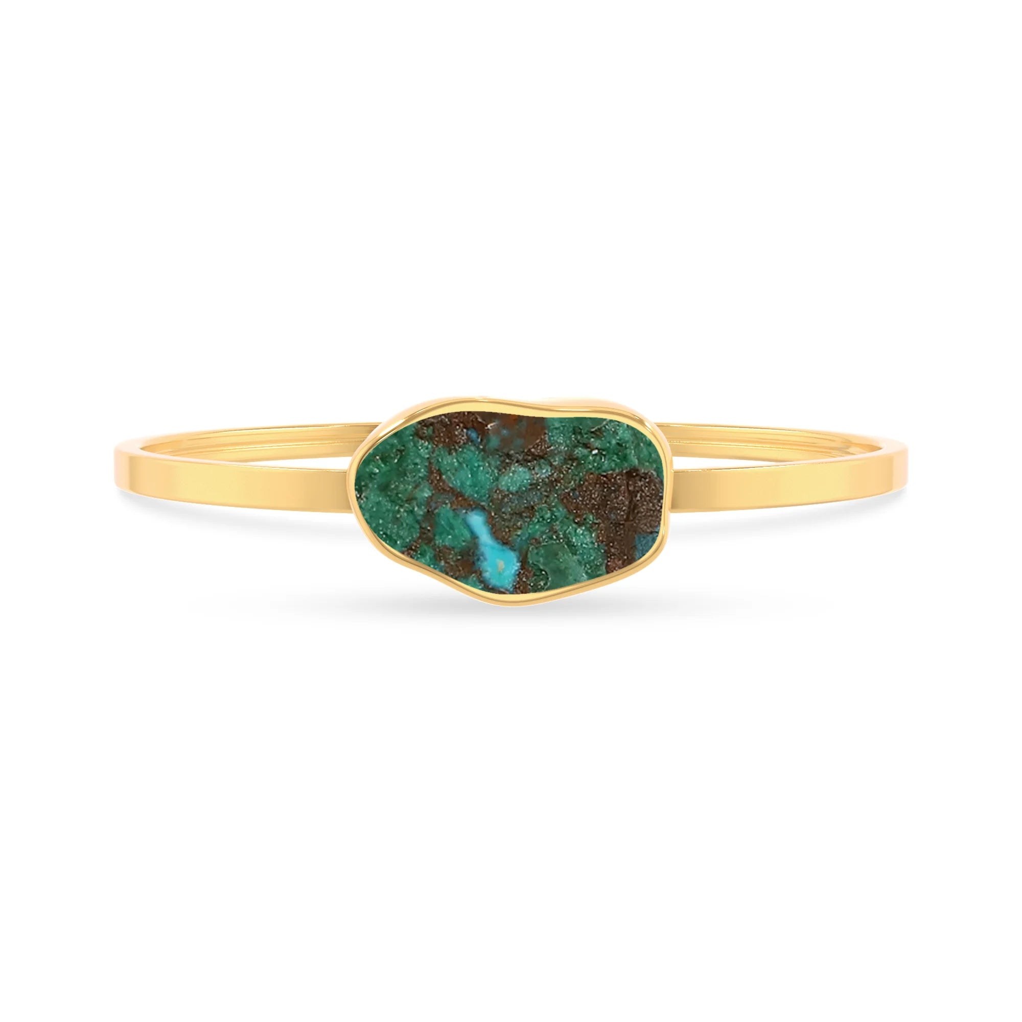 chrysocolla rough bracelet
