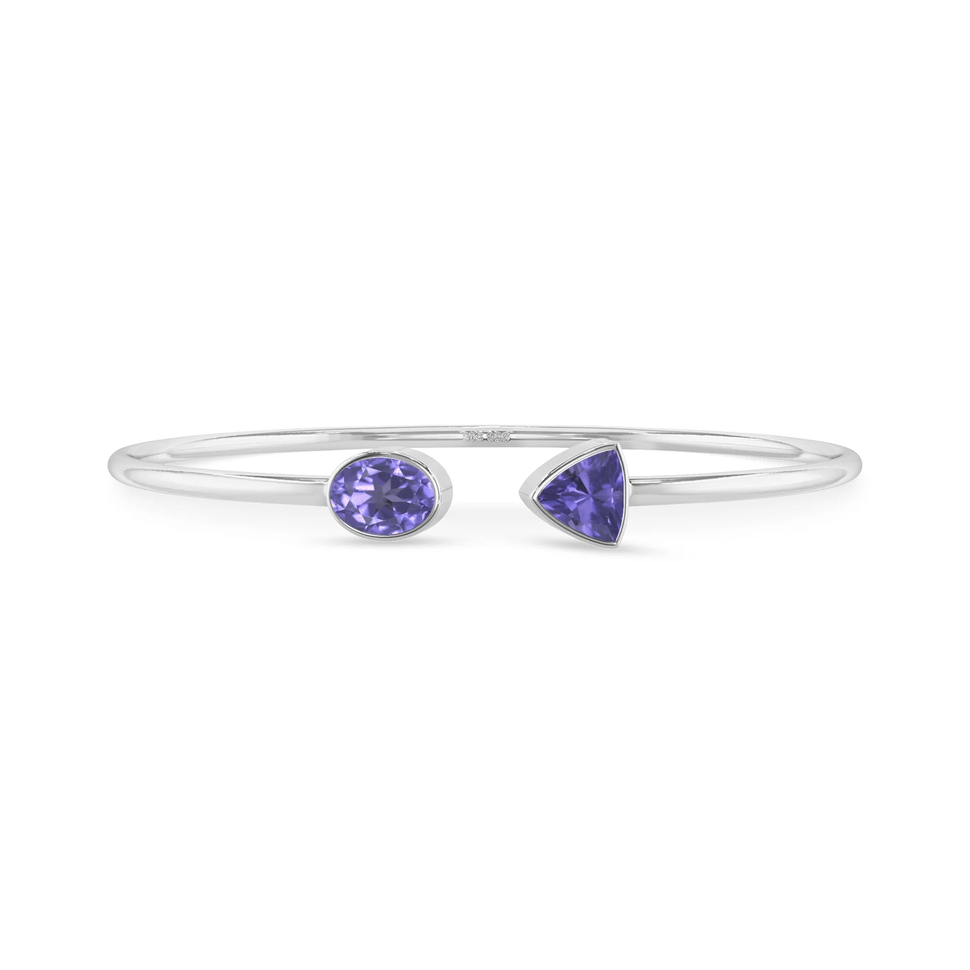 tanzanite cut bracelet