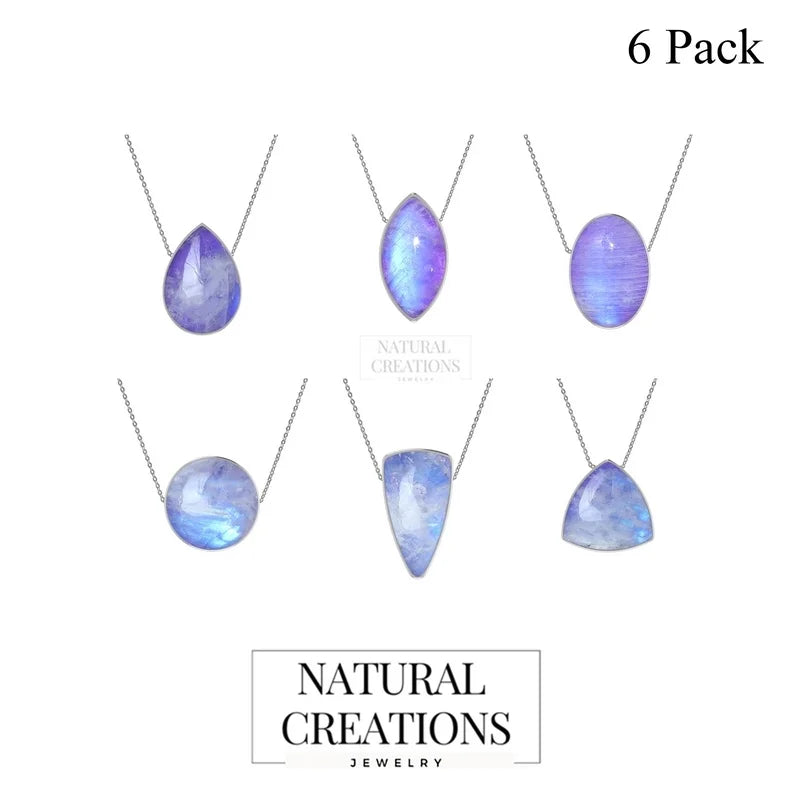 purple moonstone pendant