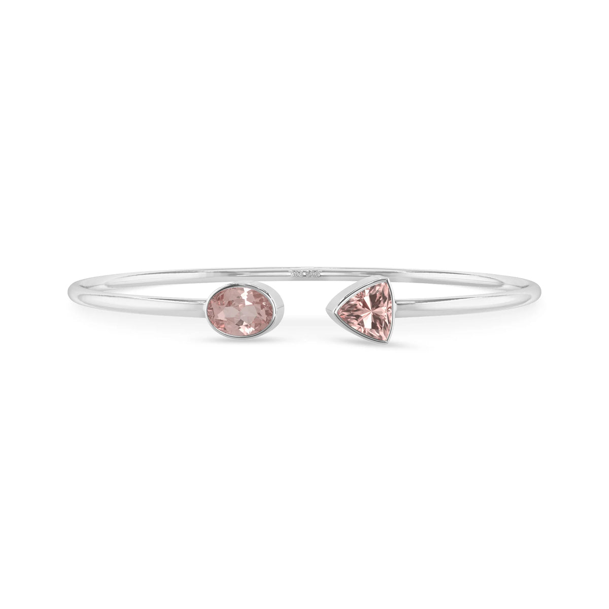 rose quartz cut bracelet