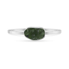 moldavite rough bracelet