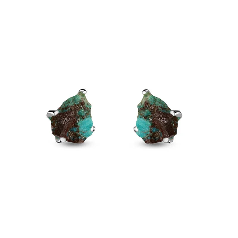 chrysocolla earrings 