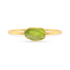 peridot rough bracelet