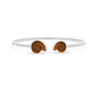 ammonite cab bracelet