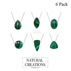 malachite pendant