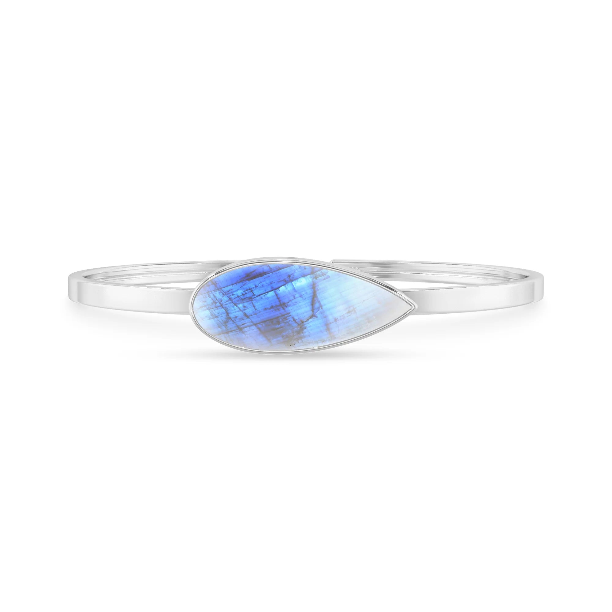 rainbow moonstone rough bracelet