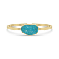 paraiba apatite rough bracelet