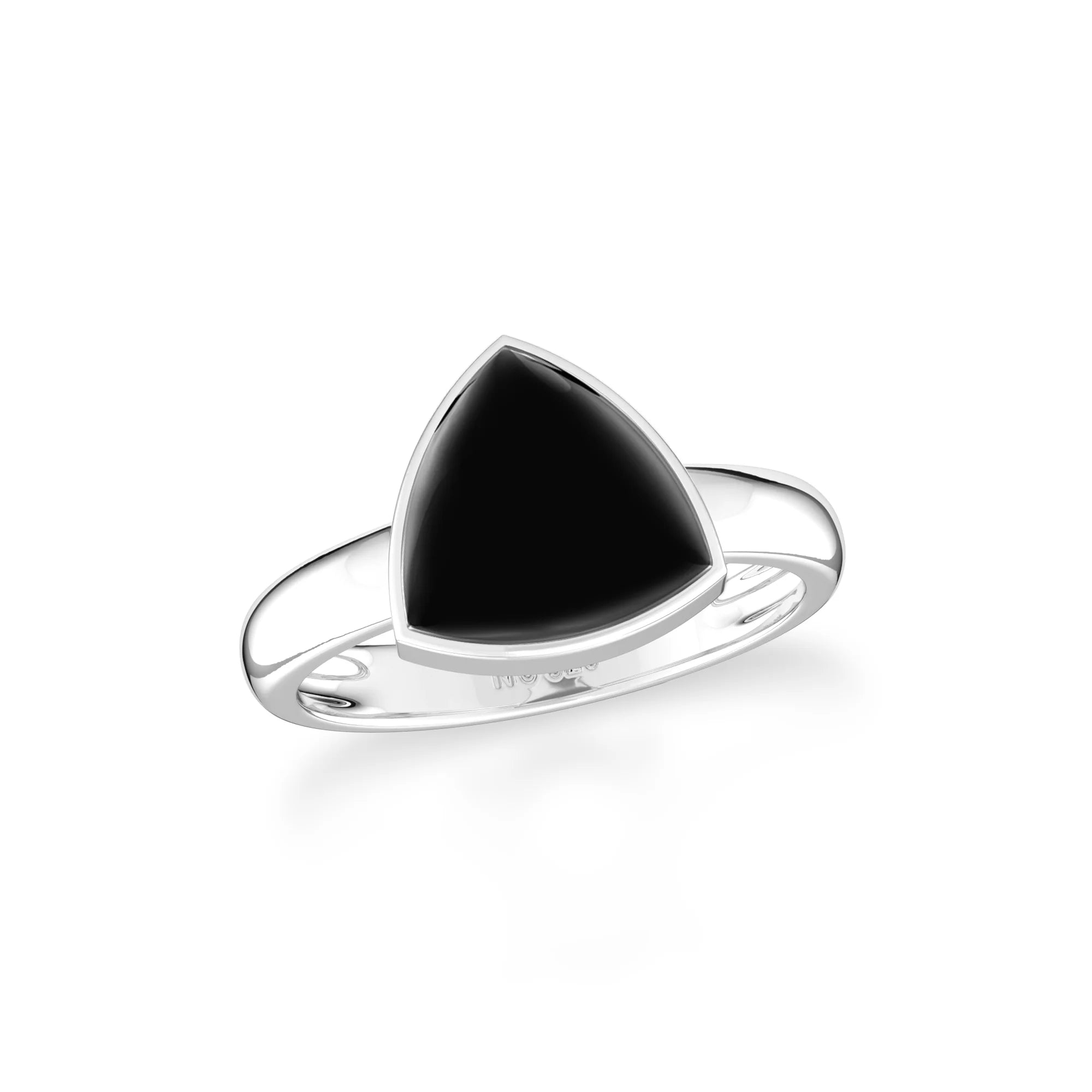 black-onyx bezel-set ring