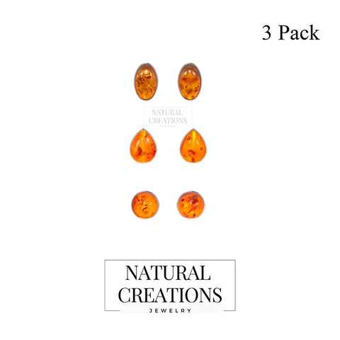 amber earrings 