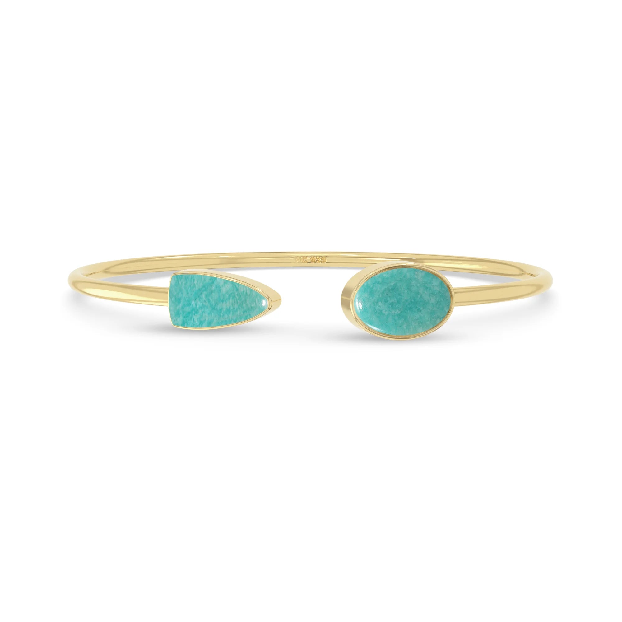 amazonite cab bracelet