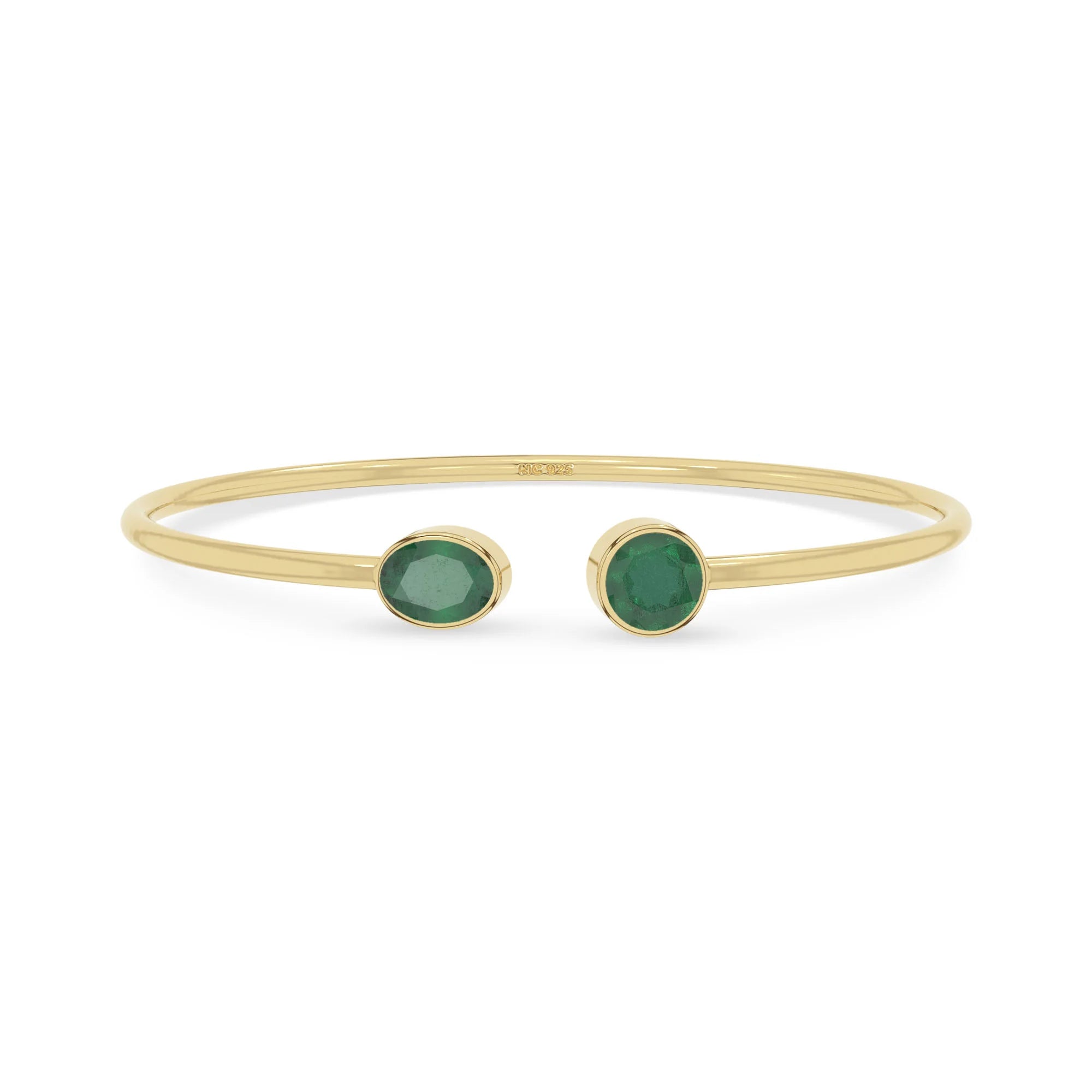 emerald cut bracelet