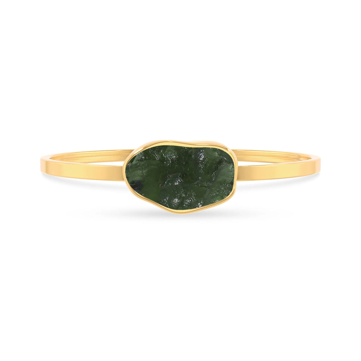 moldavite rough bracelet