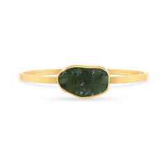 moldavite rough bracelet