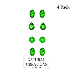 chrome diopside earrings 