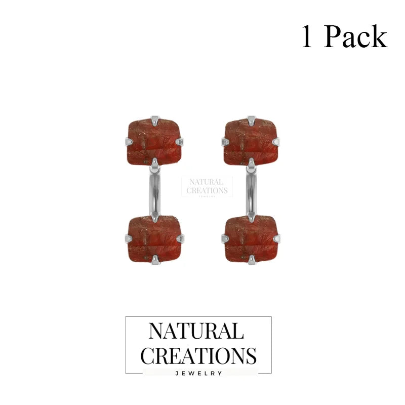 garnet earrings 