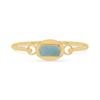 aquamarine rough bracelet