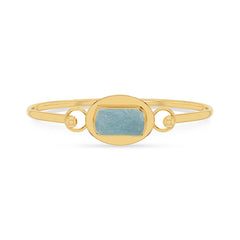 aquamarine rough bracelet