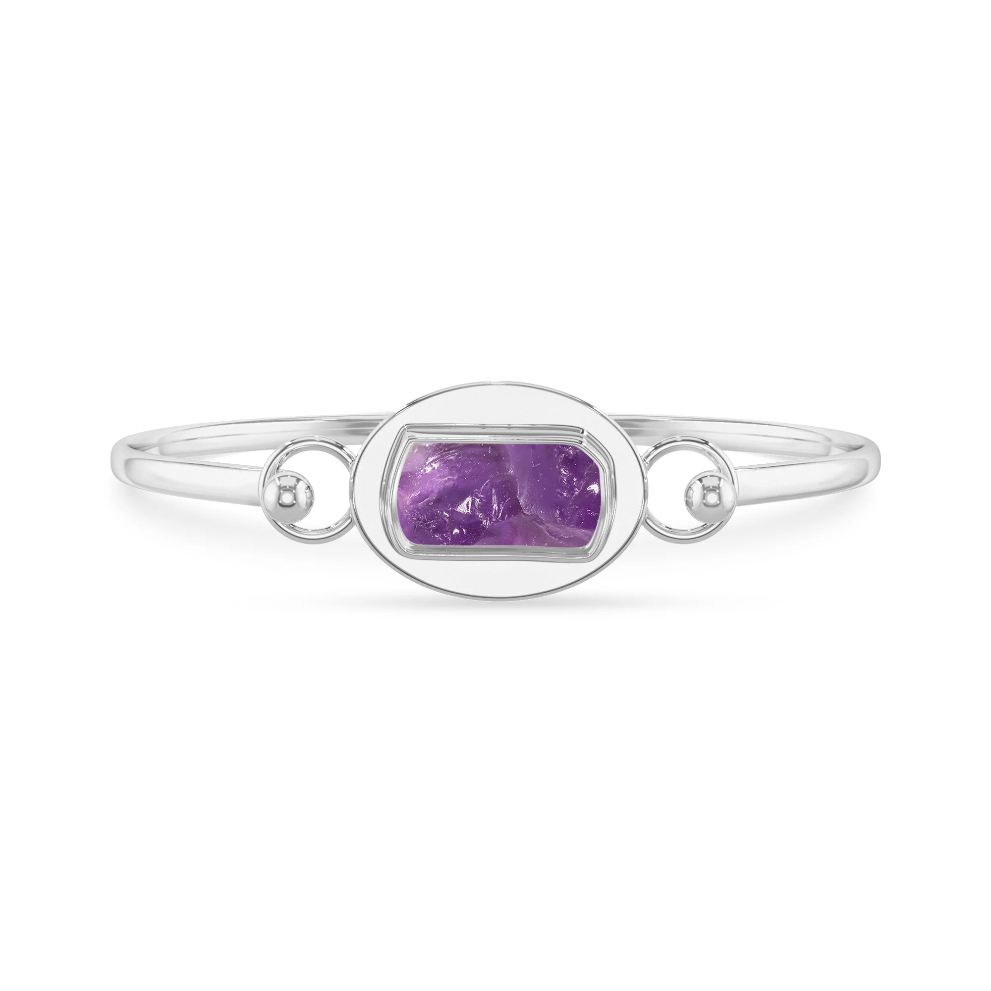 amethyst rough bracelet