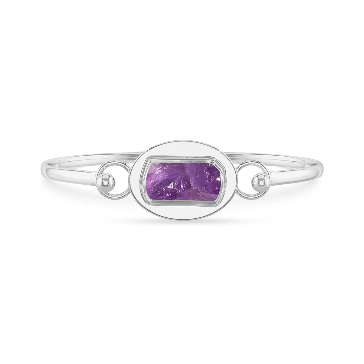 amethyst rough bracelet