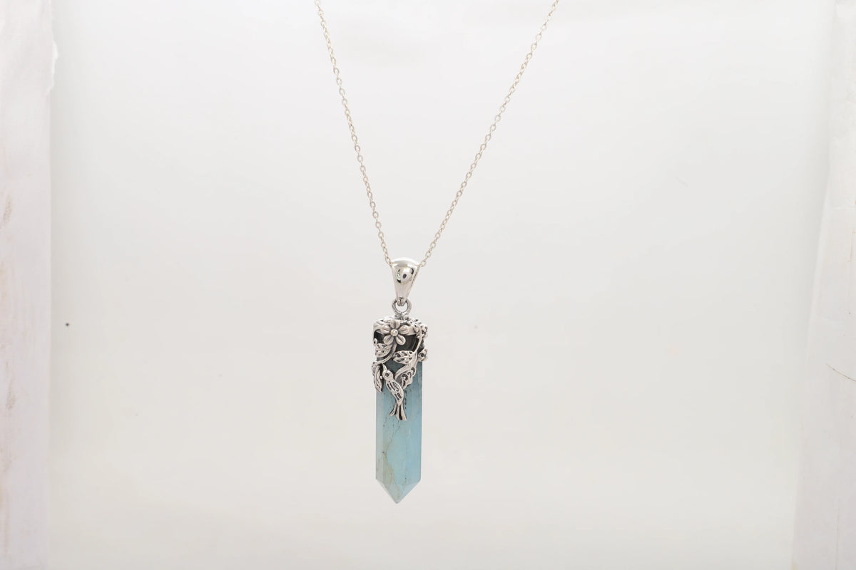 aquamarine pendant