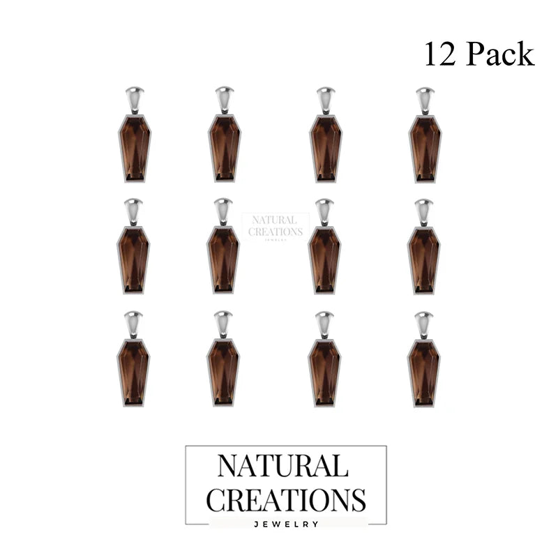 smoky-quartz pendant