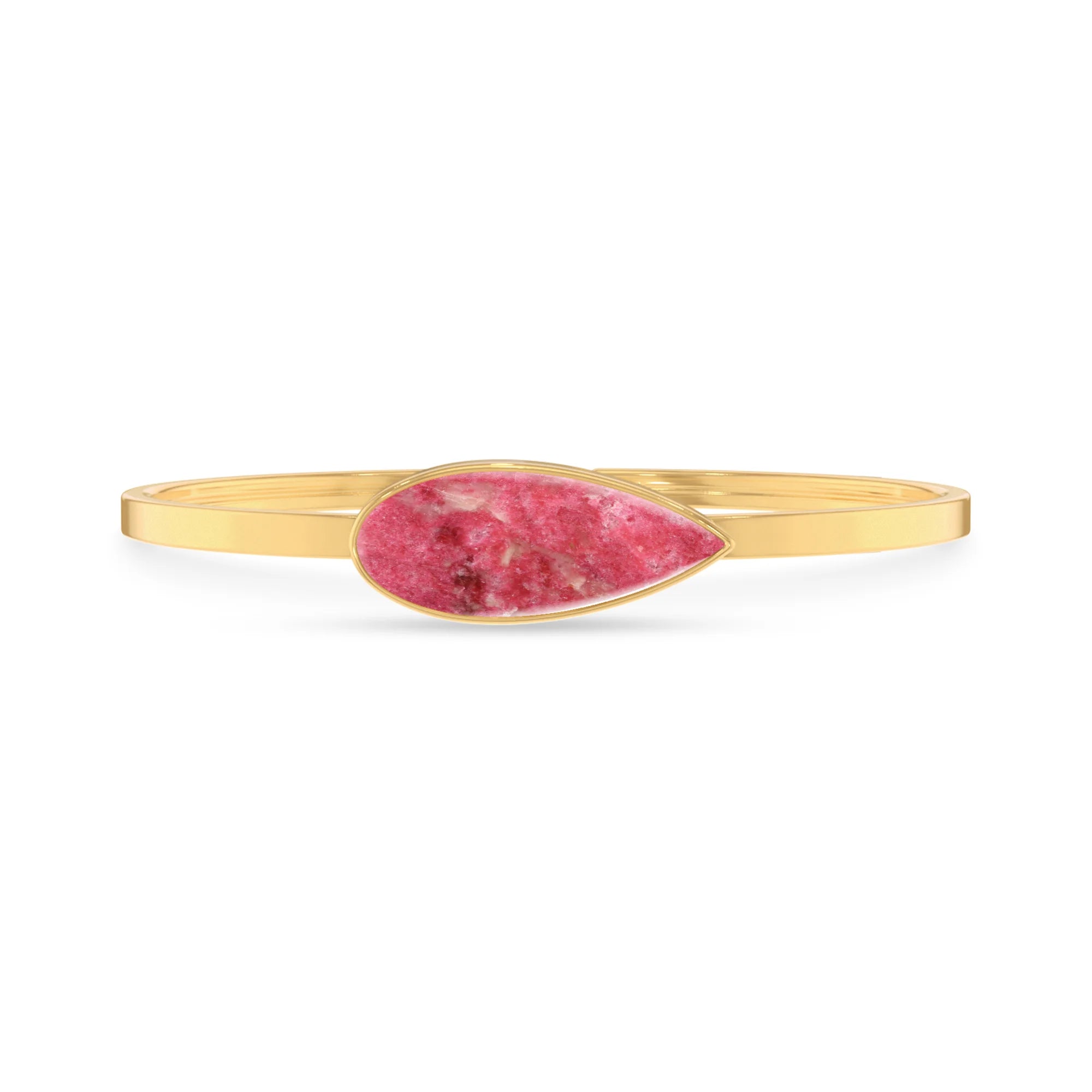 thulite rough bracelet