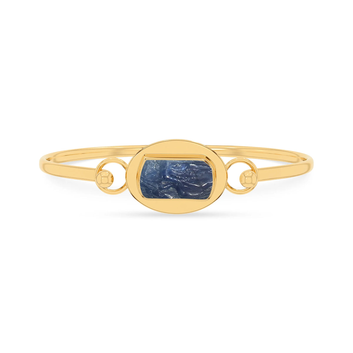 blue sapphire rough bracelet
