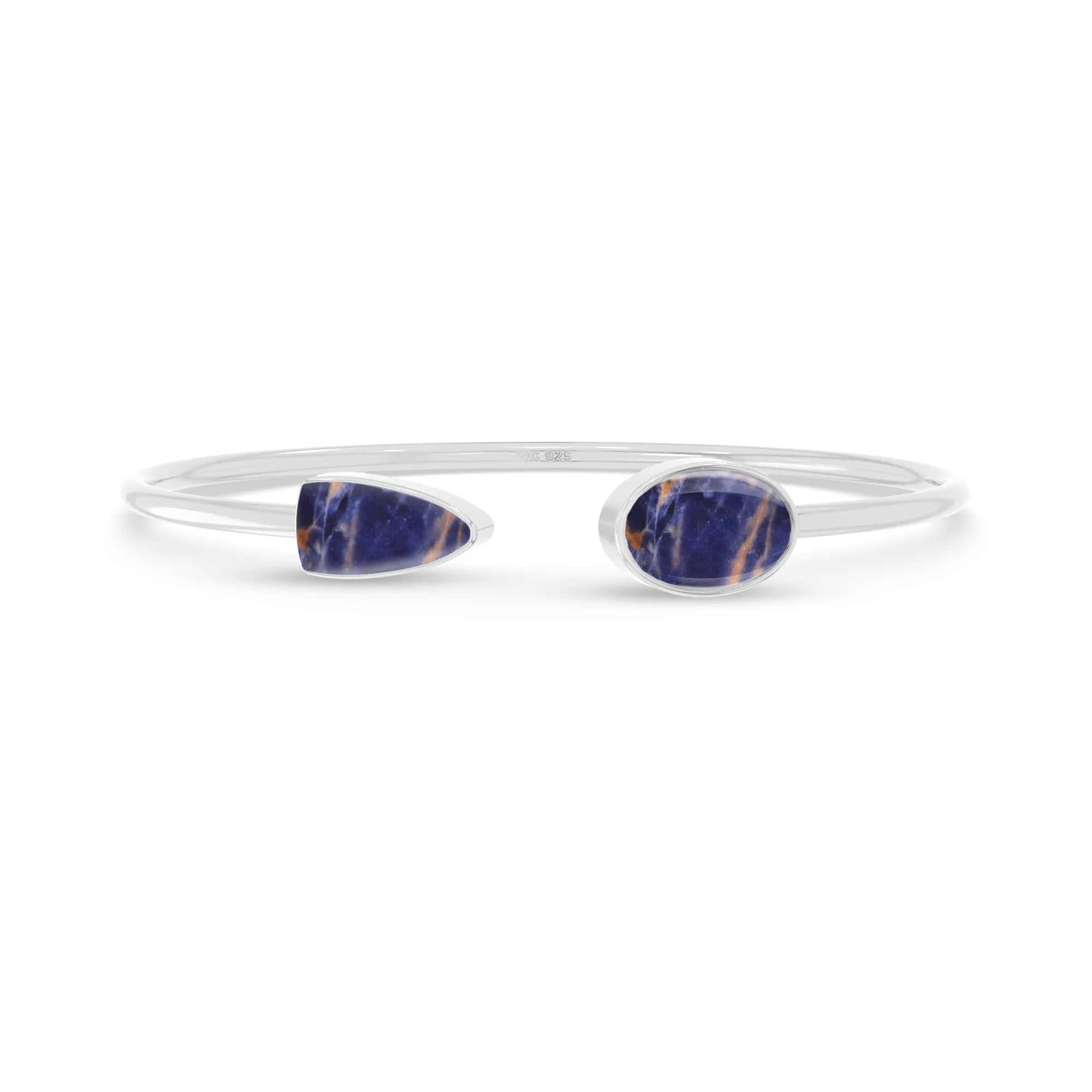 sodalite cab bracelet