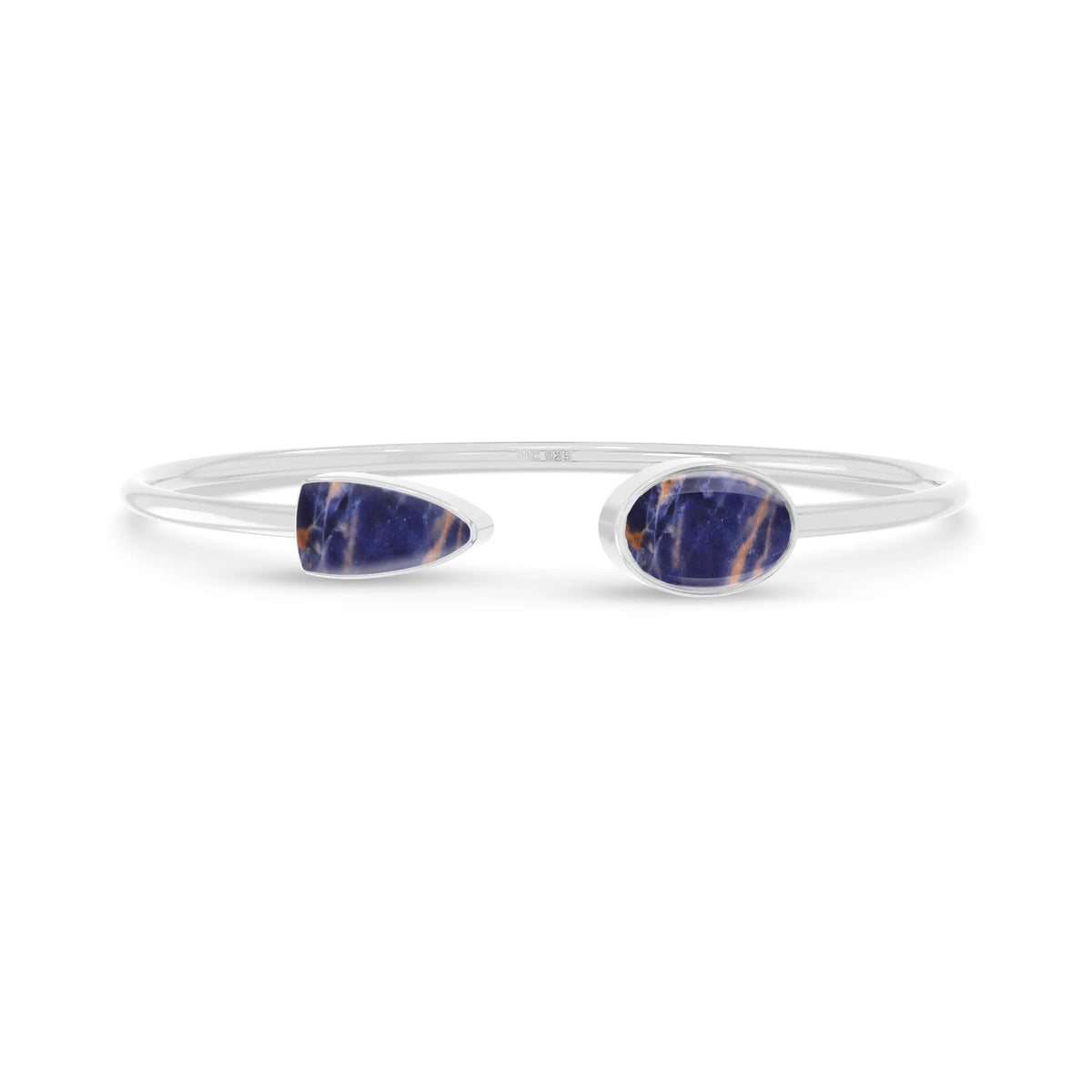 sodalite cab bracelet
