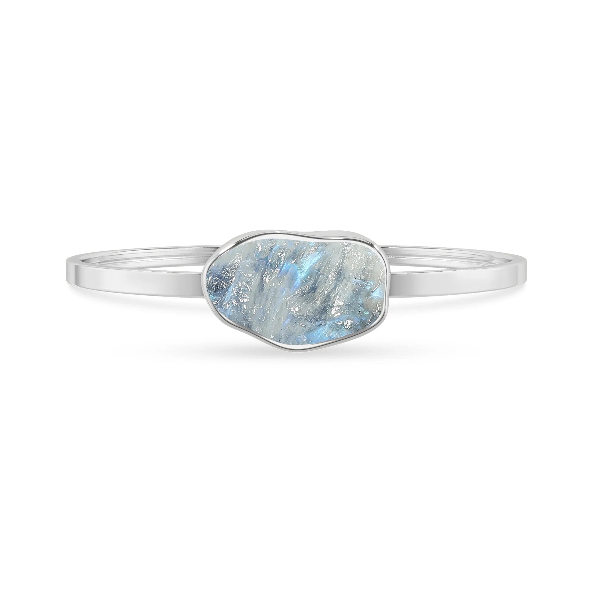 rainbow moonstone rough bracelet
