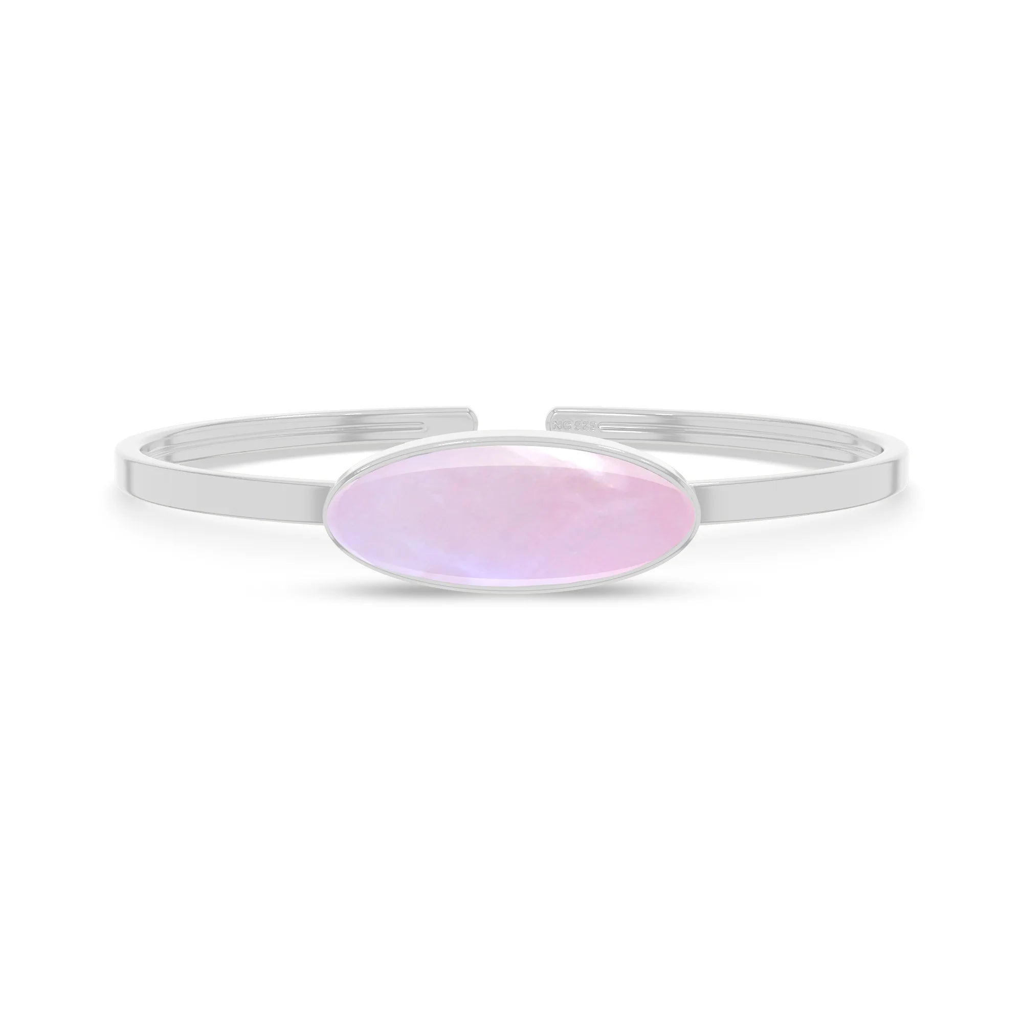 pink moonstone rough bracelet