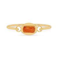 carnelian rough bracelet