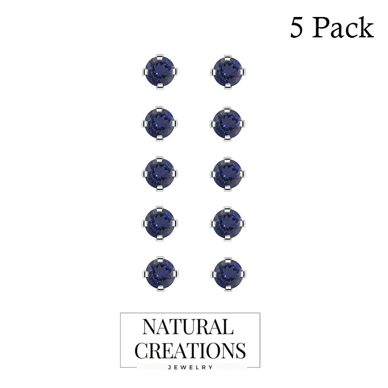 iolite earrings 