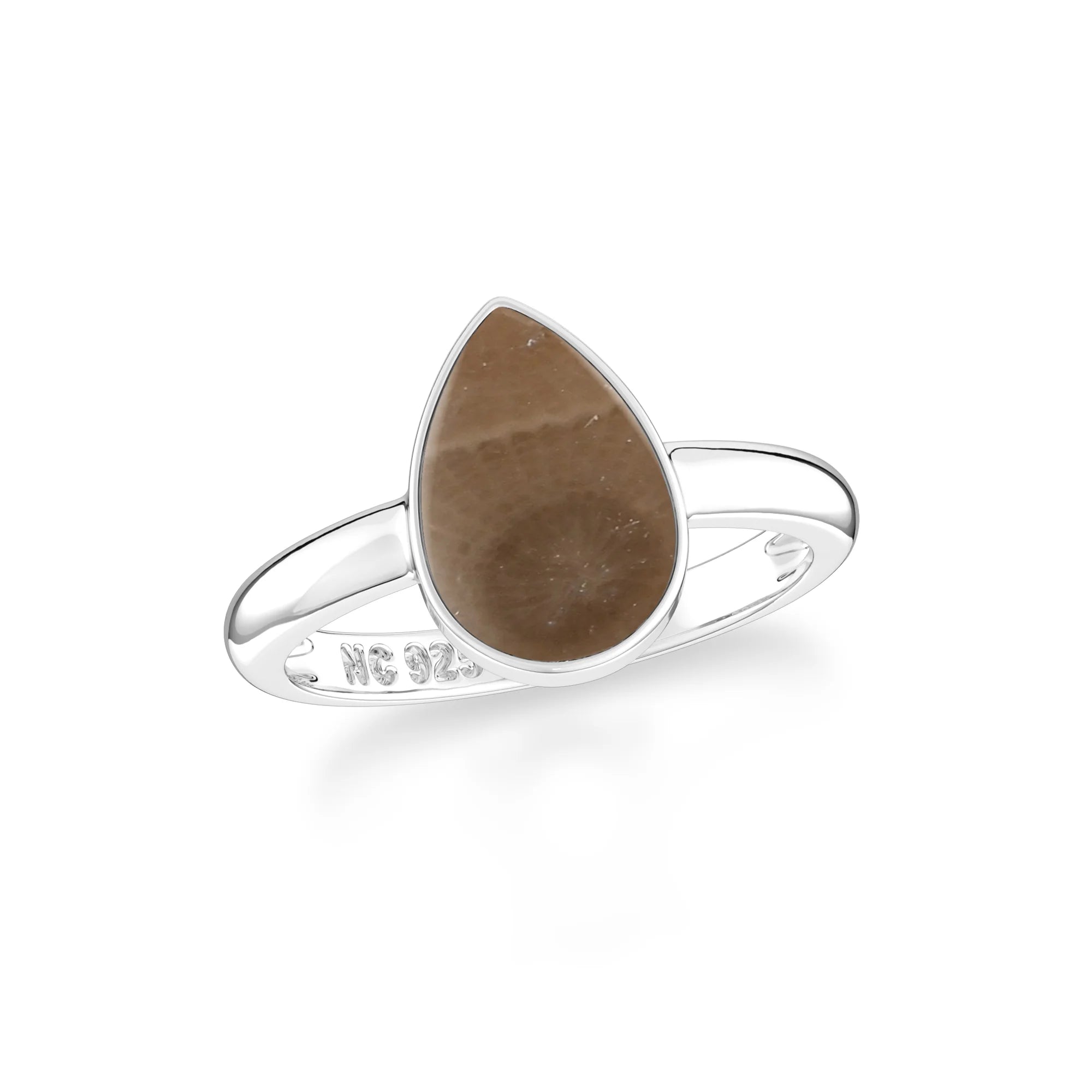 petoskey bezel-set ring
