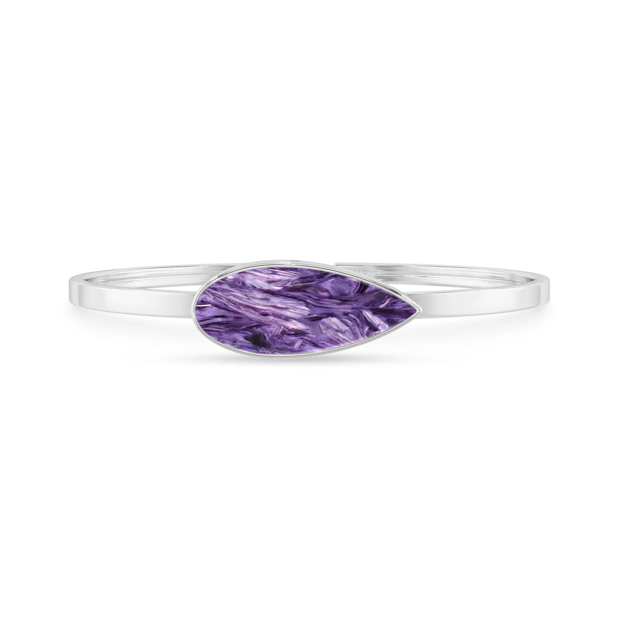 charoite rough bracelet