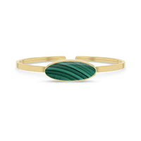 malachite rough bracelet